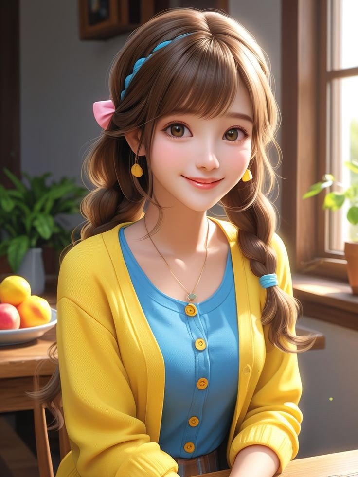 cute cartoon girl dp cute cartoon girl dp
