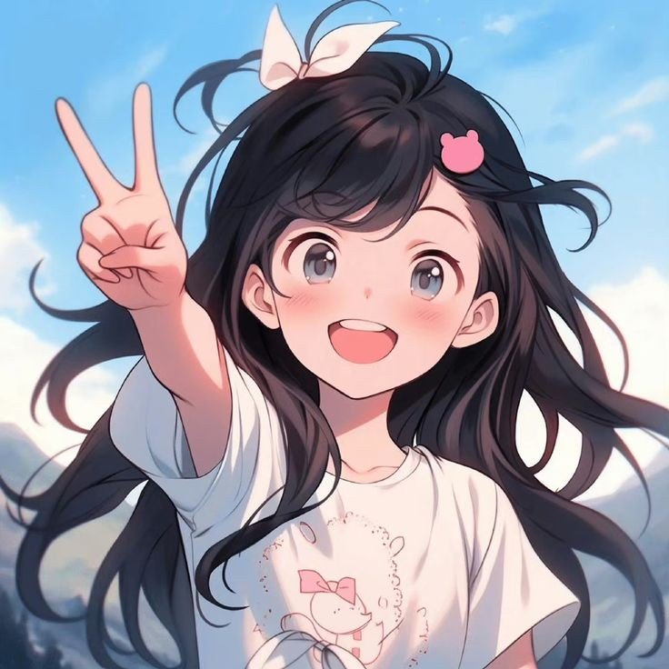 cute cartoon girl dp cute cartoon girl dp