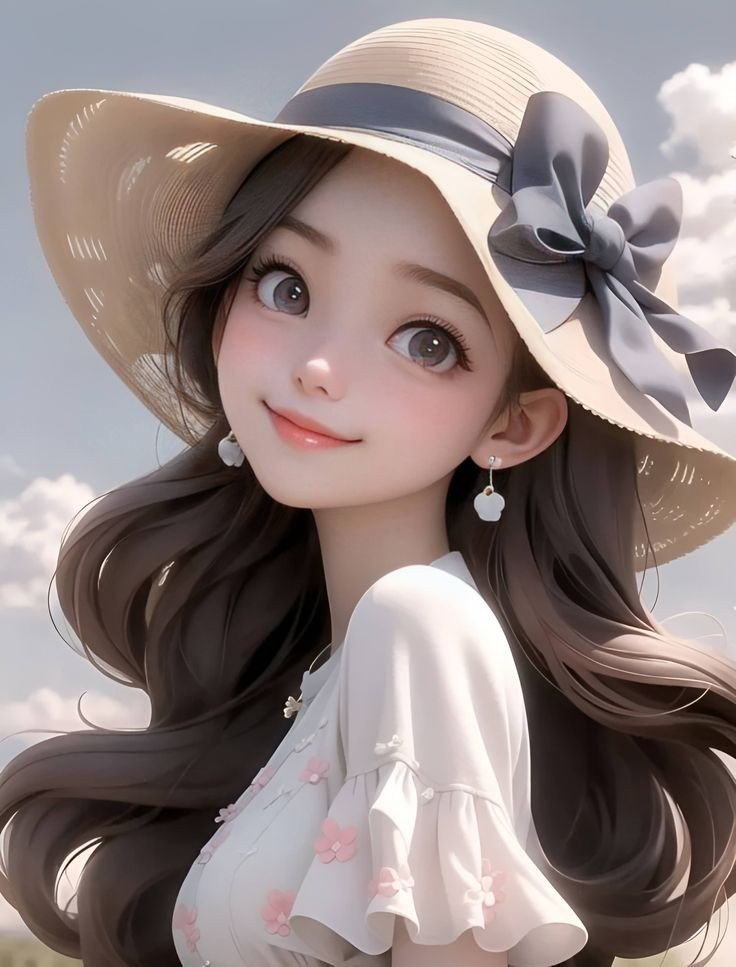 cute cartoon girl dp cute cartoon girl dp
