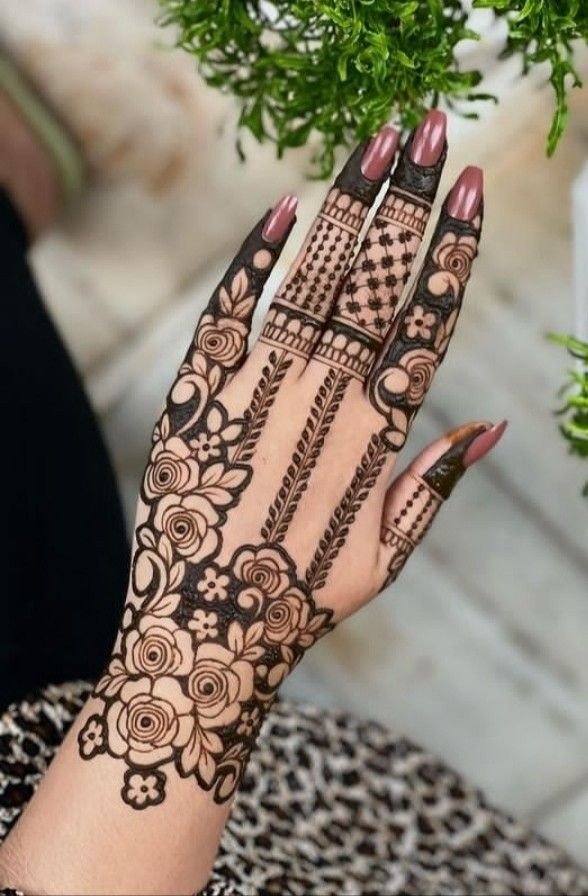 mehndi design girl photo simple mehndi design girl photo simple