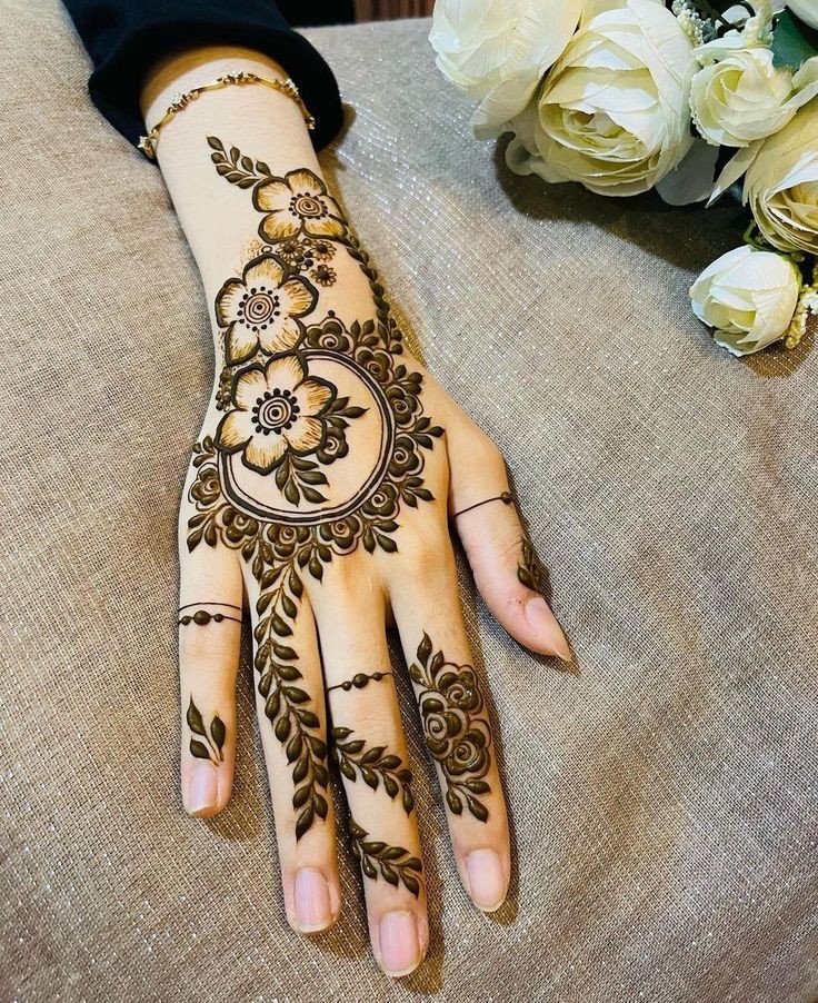 mehndi pic girl mehndi pic girl
