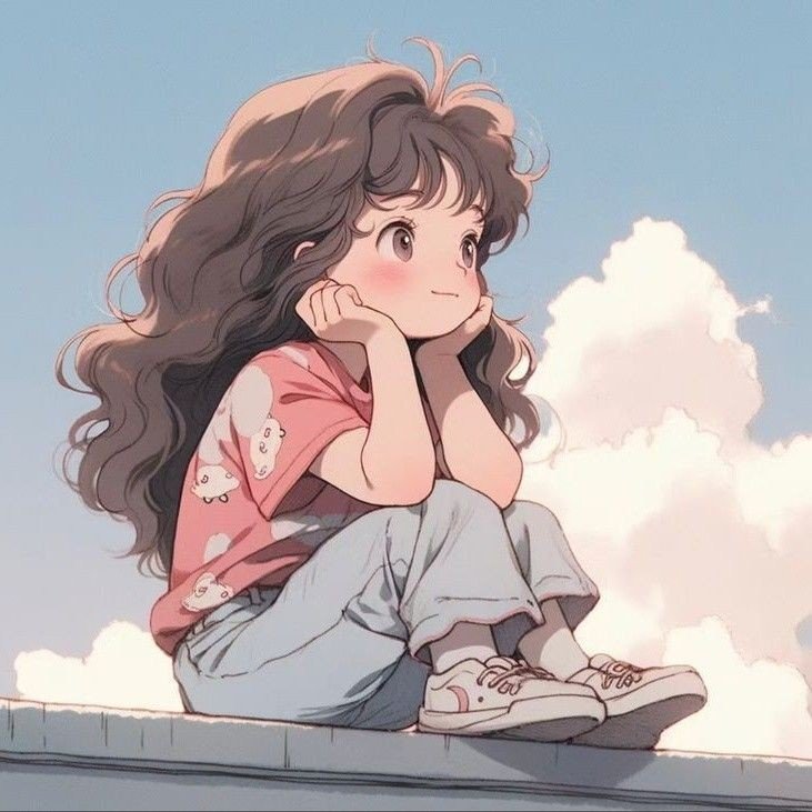 stylish cartoon girl dp stylish cartoon girl dp