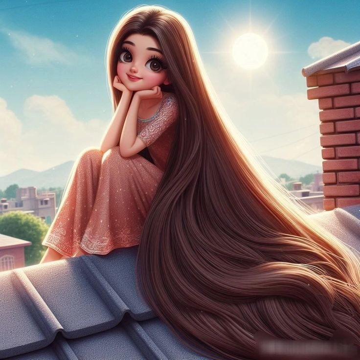 stylish cartoon girl dp stylish cartoon girl dp